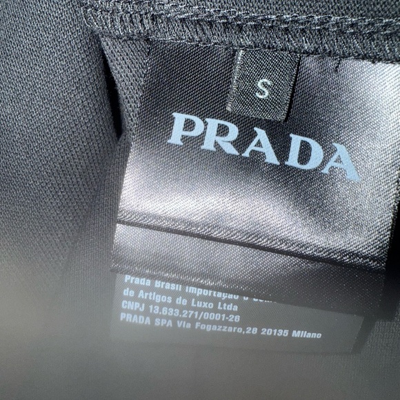 prada polo zip long sleeve size S - Picture 5 of 5